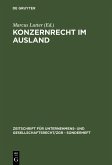 Konzernrecht im Ausland (eBook, PDF)