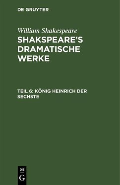 Cover König Heinrich der Sechste (eBook, PDF)