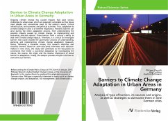 Barriers to Climate Change Adaptation in Urban Areas in Germany