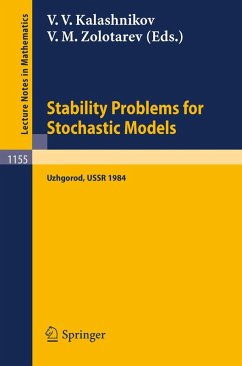 Stability Problems for Stochastic Models (eBook, PDF)