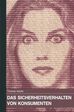 Cover Das Sicherheitsverhalten von Konsumenten (eBook, PDF)