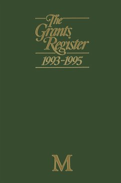 The Grants Register 1993-1995 (eBook, PDF)