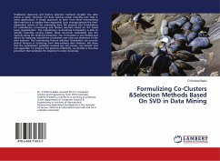 Formulizing Co-Clusters &Selection Methods Based On SVD in Data Mining
