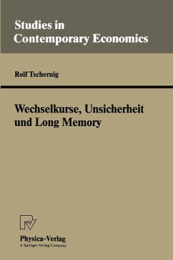 Wechselkurse, Unsicherheit und Long Memory (eBook, PDF) - Tschernig, Rolf