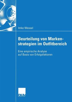 Cover Beurteilung von Markenstrategien im Outfitbereich (eBook, PDF)