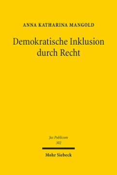 Demokratische Inklusion durch Recht - Mangold, Anna Katharina