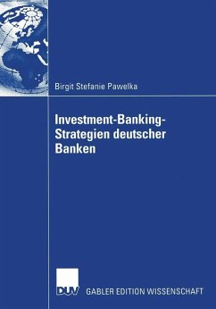 Investment-Banking-Strategien deutscher Banken (eBook, PDF) - Pawelka, Birgit Stefanie