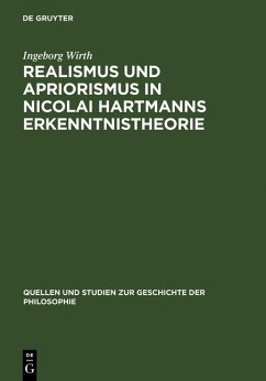 Realismus und Apriorismus in Nicolai Hartmanns Erkenntnistheorie (eBook, PDF) - Wirth, Ingeborg