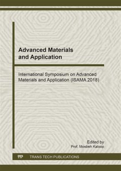 Cover Advanced Materials and Application (eBook, PDF)