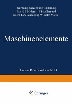 Maschinen elemente (eBook, PDF) - Roloff, Hermann