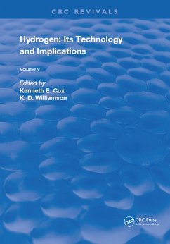 Hydrogen: Its Technology and Implication (eBook, PDF) - Cox, Kenneth E.; Williamson, K. D.