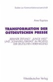 Transformation der ostdeutschen Presse (eBook, PDF)