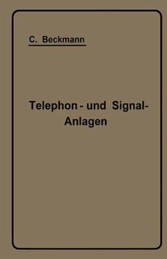Telephon- und Signal-Anlagen (eBook, PDF) - Beckmann, Carl