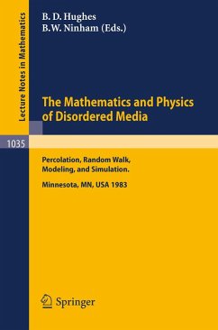 Cover The Mathematics and Physics of Disordered Media (eBook, PDF)