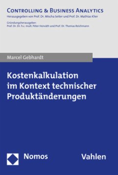 Cover Kostenkalkulation im Kontext technischer Produktänderungen