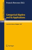 Categorical Algebra and its Applications (eBook, PDF)