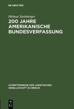 Cover 200 Jahre amerikanische Bundesverfassung (eBook, PDF)