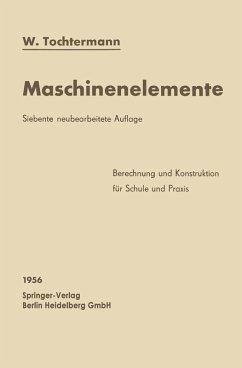 Maschinenelemente (eBook, PDF) - Tochtermann, W.