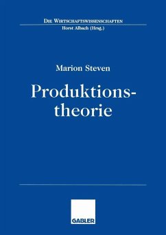 Produktionstheorie (eBook, PDF) - Steven, Marion