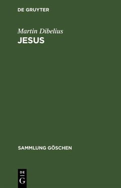 Jesus (eBook, PDF) - Dibelius, Martin