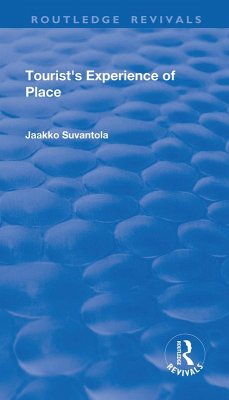 Cover Tourist's Experience of Place (eBook, PDF)