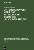 Untersuchungen über das mittelhochdeutsche "Buch der Rügen" (eBook, PDF)