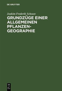 Cover Grundzüge einer allgemeinen Pflanzengeographie (eBook, PDF)