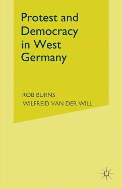 Cover Protest and Democracy in West Germany (eBook, PDF)