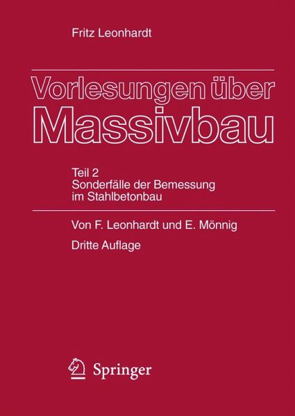 Vorlesungen über Massivbau (eBook, PDF) Vorlesungen über Massivbau (eBook, PDF)