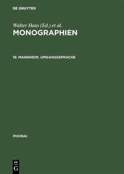 Mannheim. Umgangssprache (eBook, PDF)