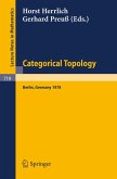 Categorical Topology (eBook, PDF)