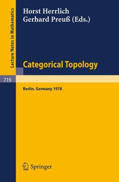 Cover Categorical Topology (eBook, PDF)