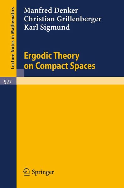 Ergodic Theory on Compact Spaces (eBook, PDF) Ergodic Theory on Compact Spaces (eBook, PDF)