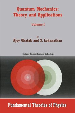 Quantum Mechanics: Theory and Applications (eBook, PDF) - Ghatak, Ajoy; Lokanathan, S.