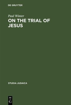 Cover On the Trial of Jesus (eBook, PDF)