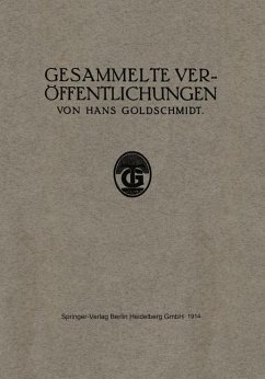Gesammelte Veröffentlichungen (eBook, PDF) - Goldschmidt, Hans
