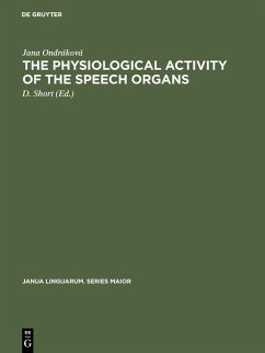 The physiological activity of the speech organs (eBook, PDF) - Ondráková, Jana