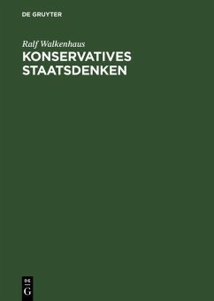 Cover Konservatives Staatsdenken (eBook, PDF)