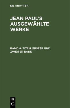 Titan. Erster und zweiter Band (eBook, PDF) - Paul, Jean