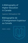 Supplement 1965 to A Bibliography of Higher Education in Canada / Supplément 1965 de Bibliographie de L'Enseighnement Supérieur au Canada (eBook, PDF)