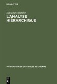 L'analyse hiérarchique (eBook, PDF)