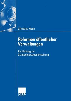 Cover Reformen öffentlicher Verwaltungen (eBook, PDF)