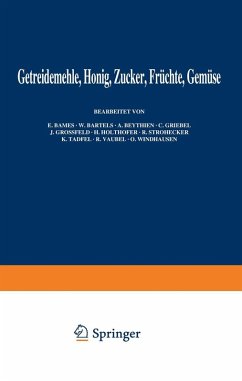 Cover Getreidemehle Honig · Zucker · Früchte Gemüse (eBook, PDF)