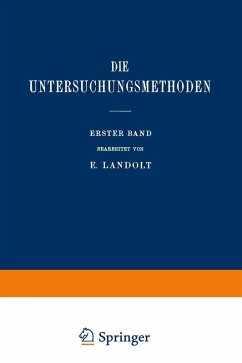 Die Untersuchungsmethoden (eBook, PDF) - Landolt, Edmont
