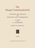 Die Haager Liederhandschrift (eBook, PDF)