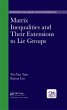 Matrix Inequalities and Their... - Bild 1