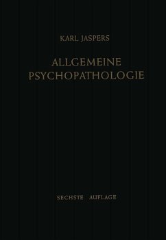 Allgemeine Psychopathologie (eBook, PDF) - Jaspers, Karl