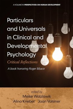 Particulars and Universals in Clinical and Developmental Psychology (eBook, ePUB)