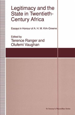 Legitimacy and the State in Twentieth-Century Africa (eBook, PDF)