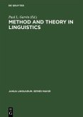 Method and Theory in Linguistics (eBook, PDF)
